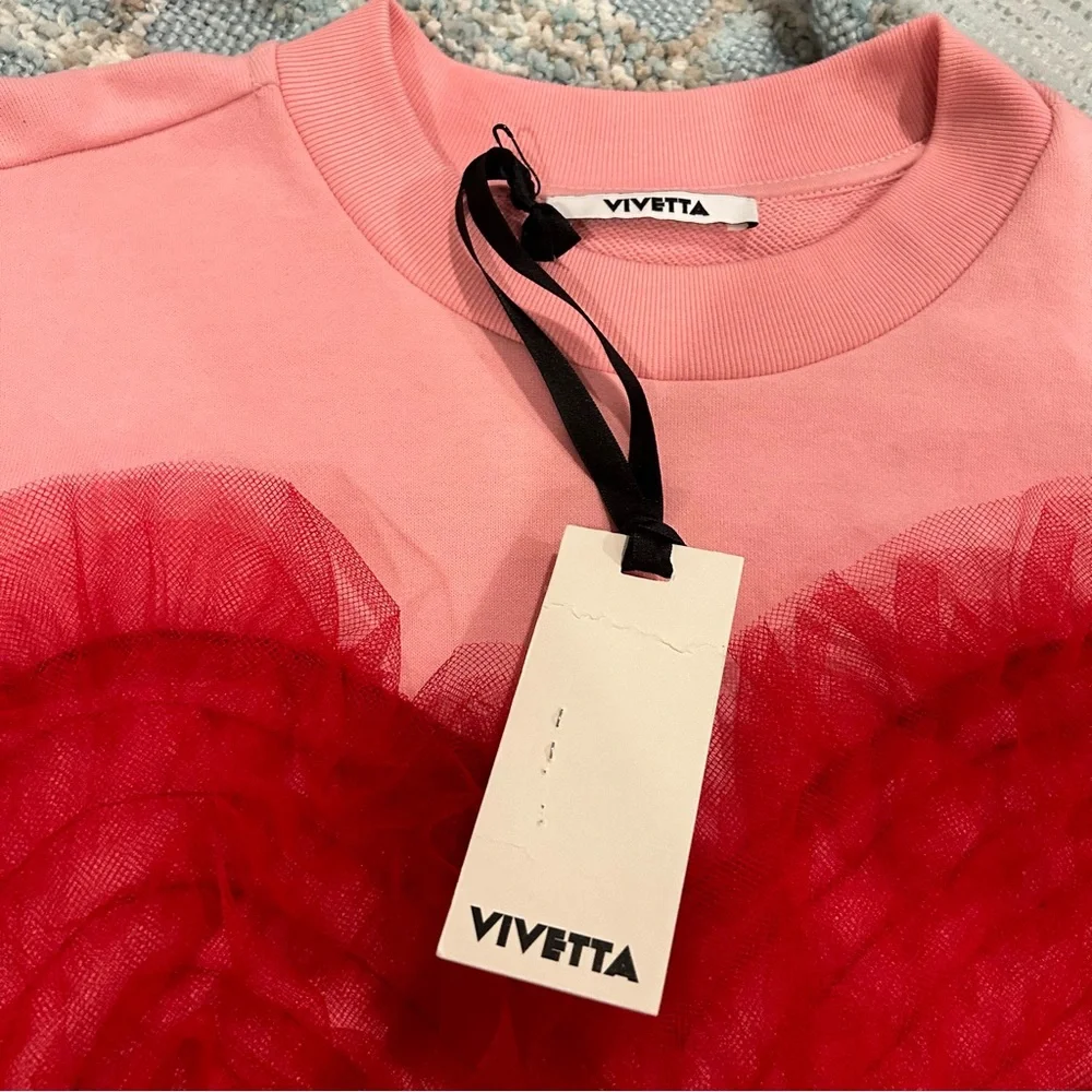 Vivetta heart sweatshirt - Picture 5 of 6